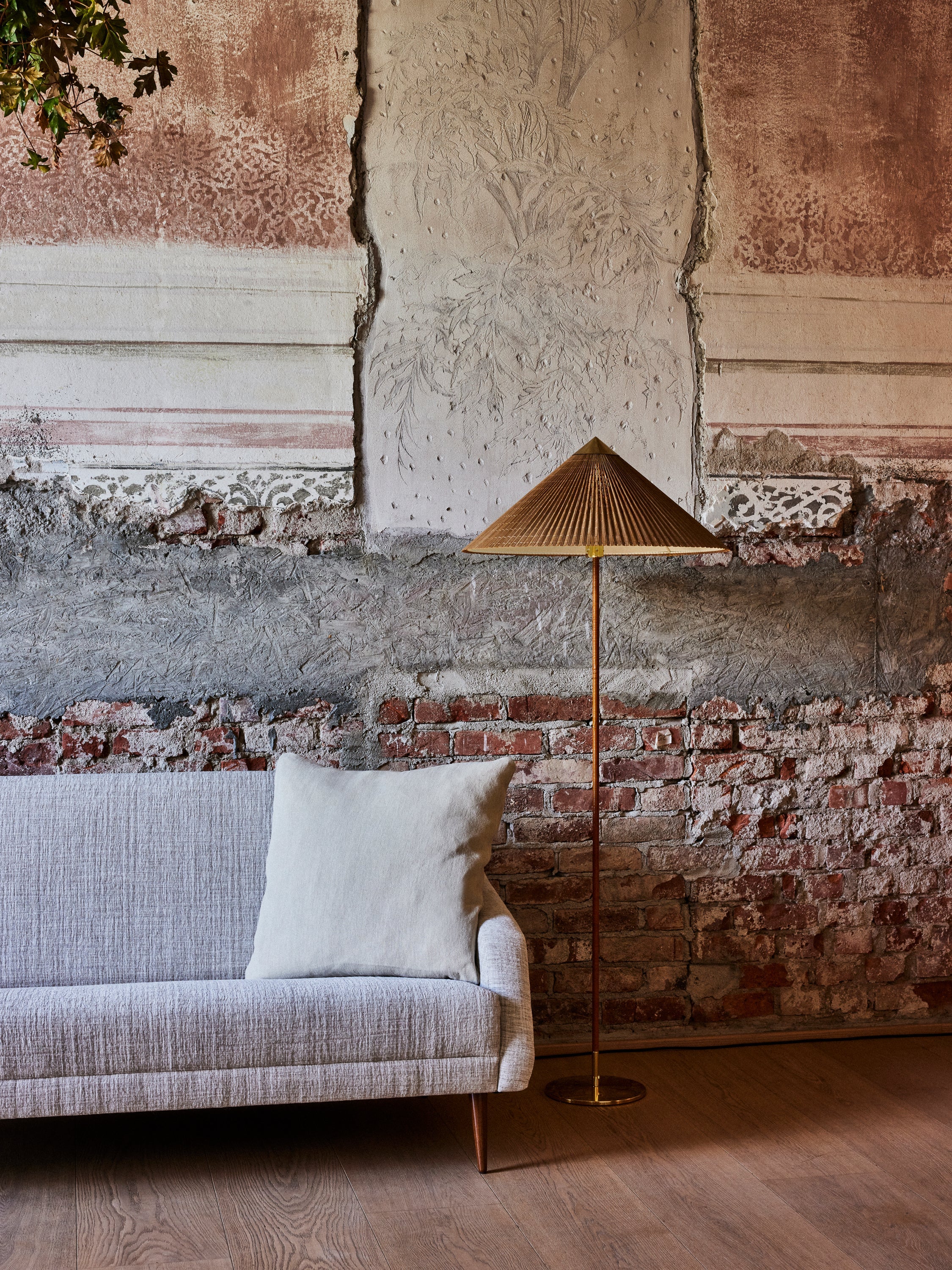 GUBI - 9602 Floor Lamp - Bamboo