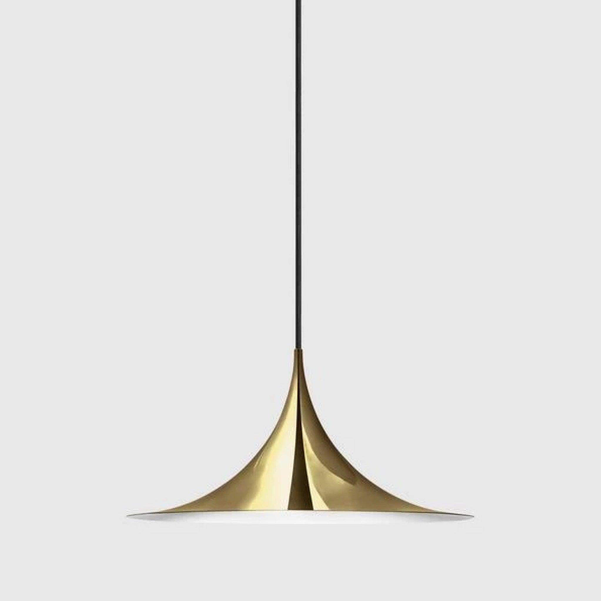 GUBI - Semi Pendant Lamp 60cm - Brass