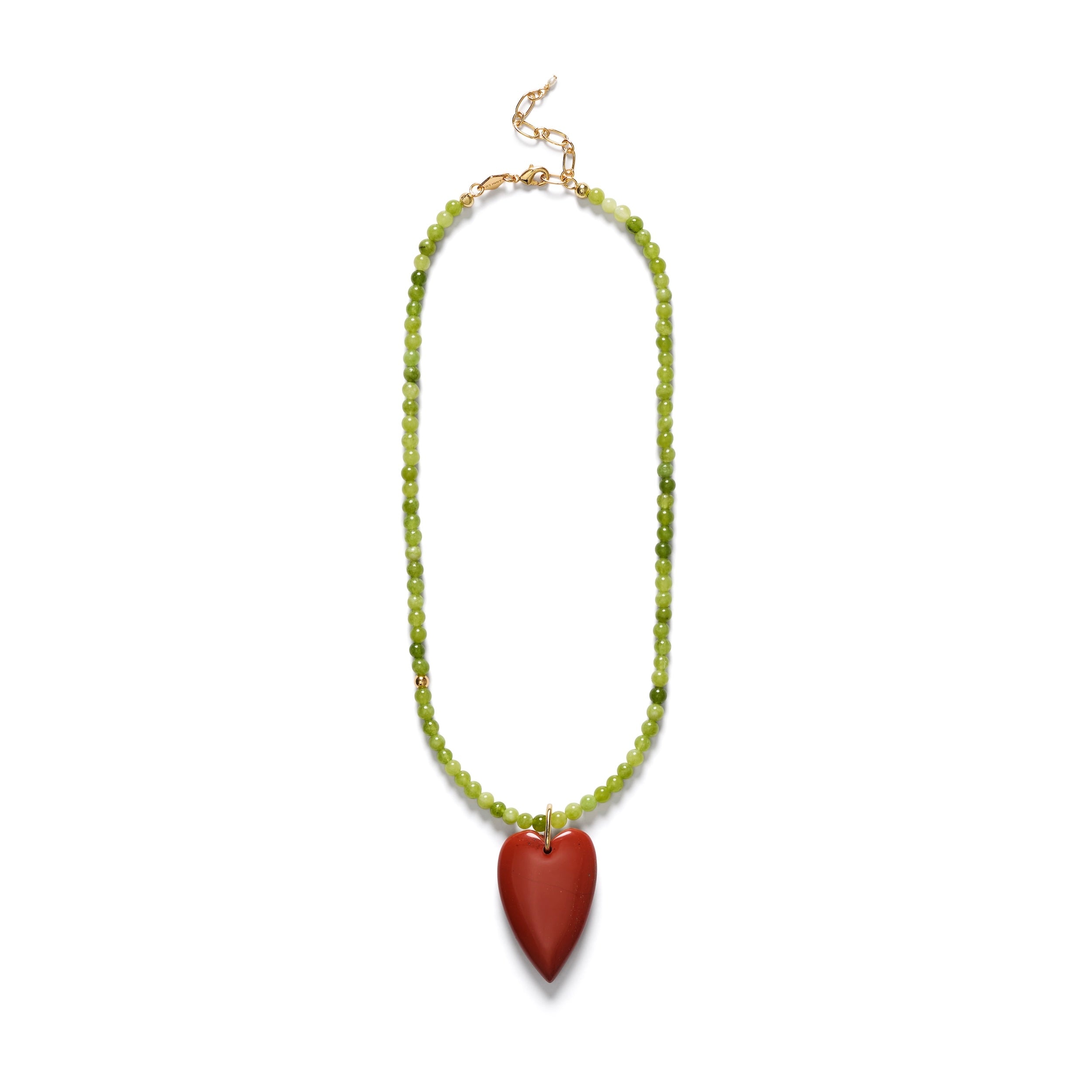 ANNI LU - Grasshopper Necklace - Avocado Oil