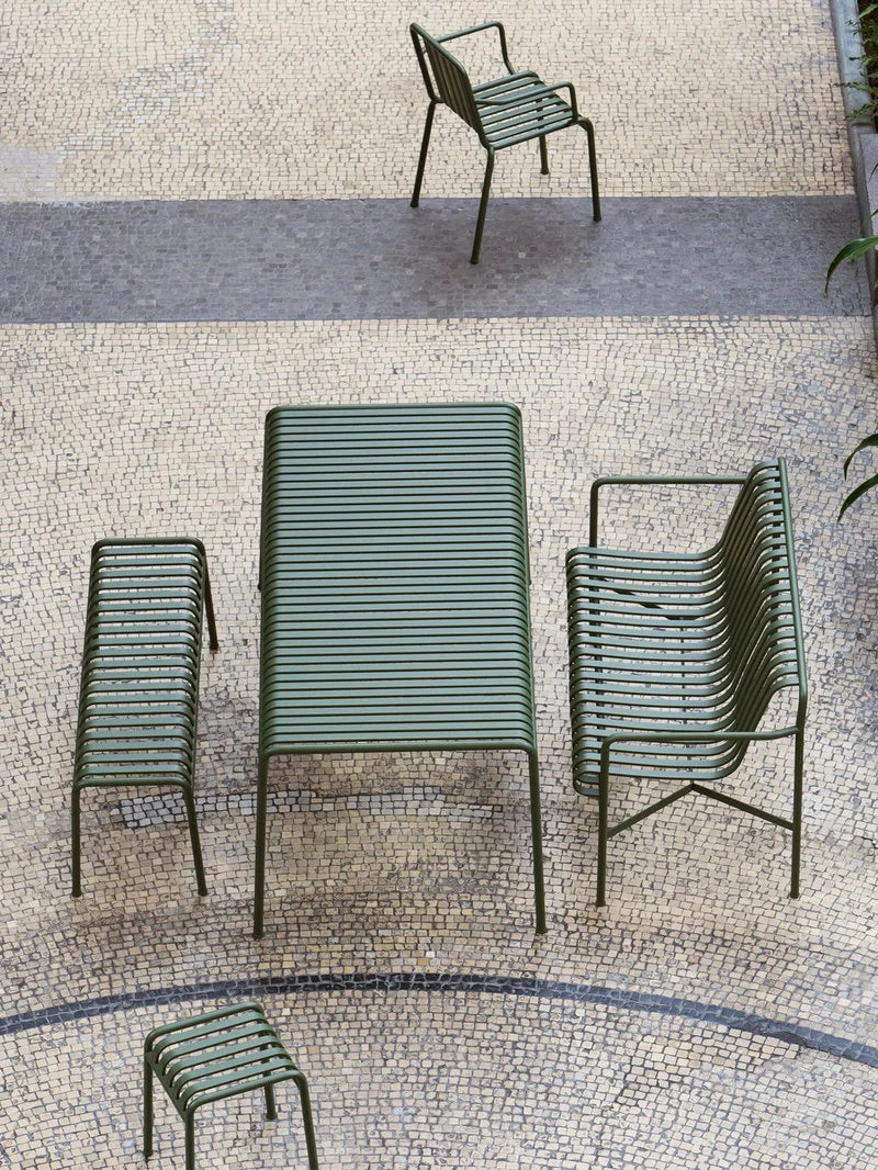HAY - Palissade Bench - Olive