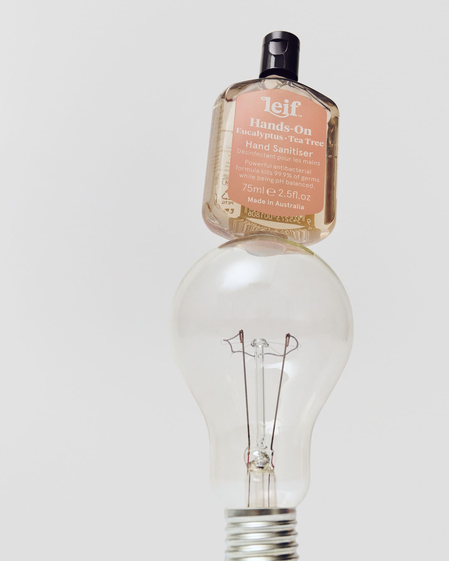 Leif Hands-On Gel Hand Sanitiser 75mL