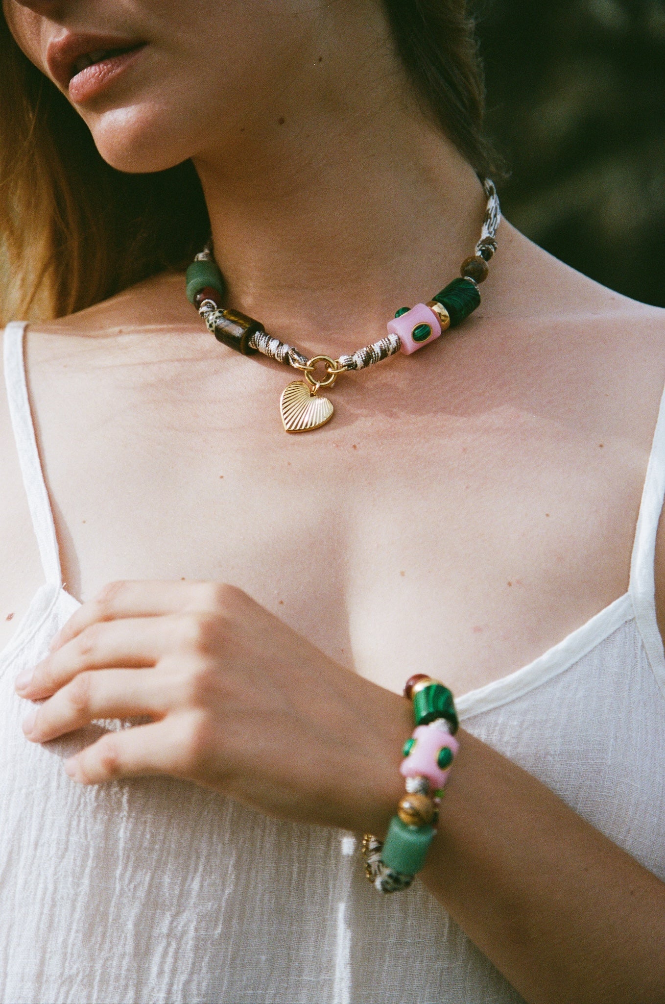 ANNI LU - Heartland Bracelet - Toasted Almond