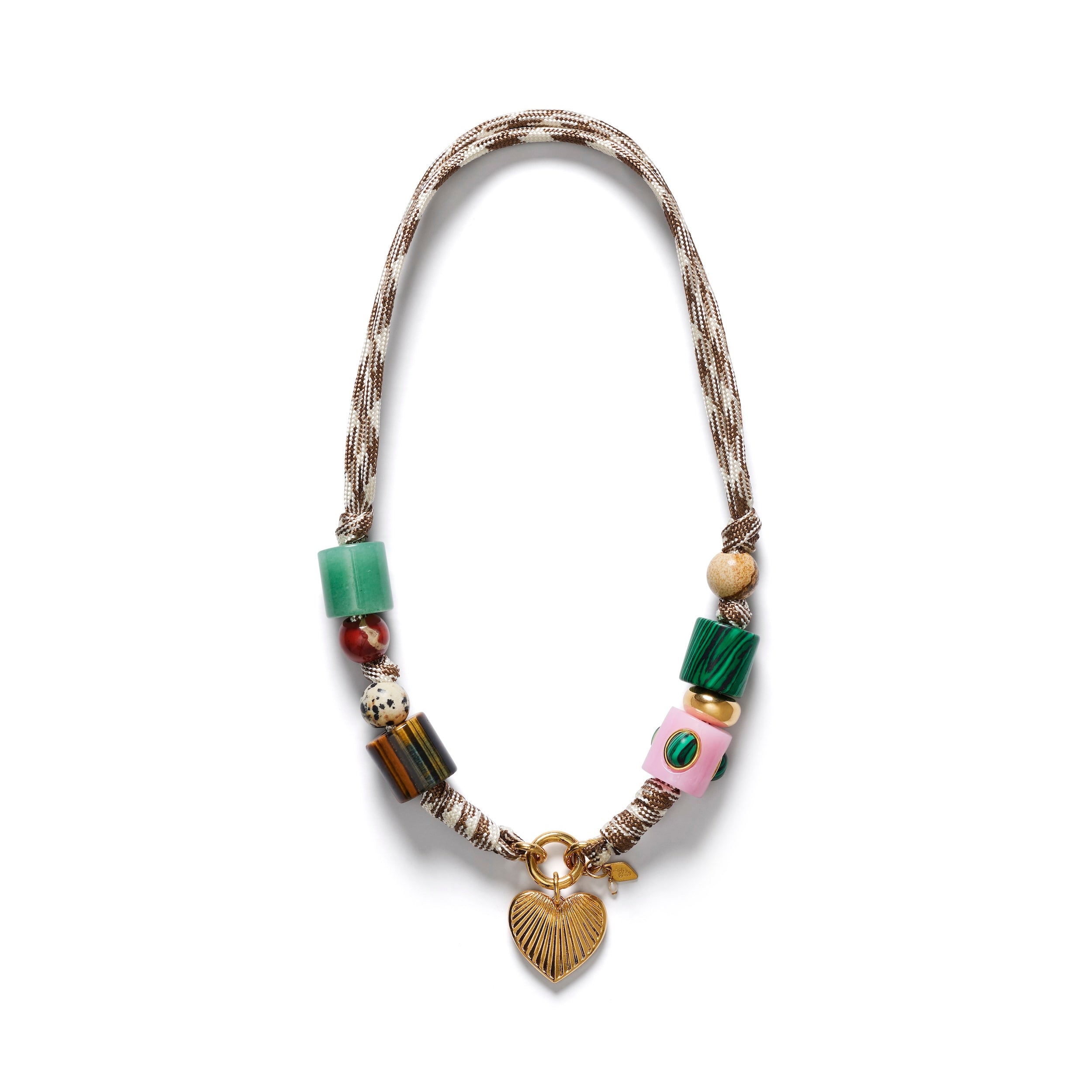 ANNI LU - Heartland Necklace - Toasted Almond