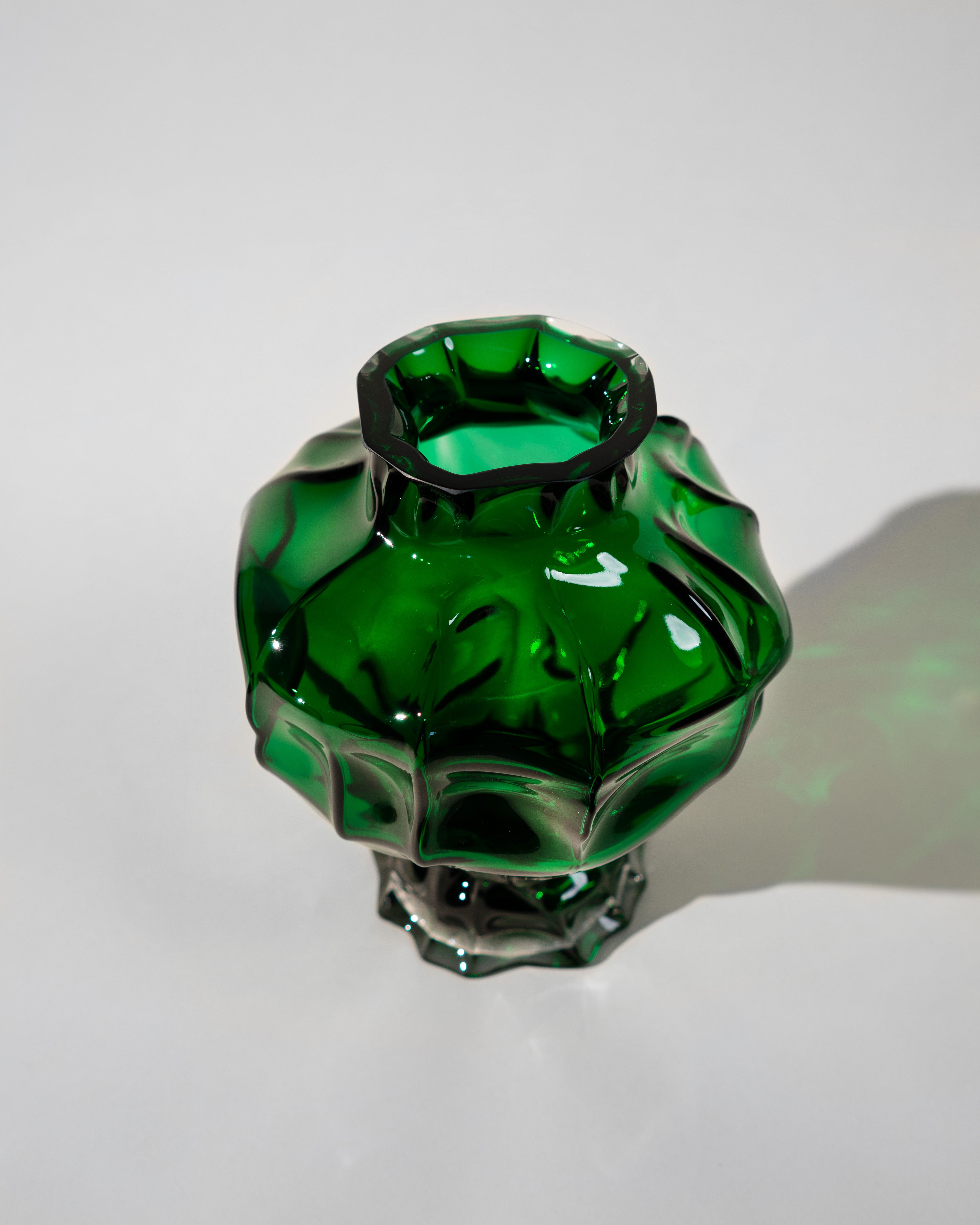 Hein Studio Ammonit Vase - Green