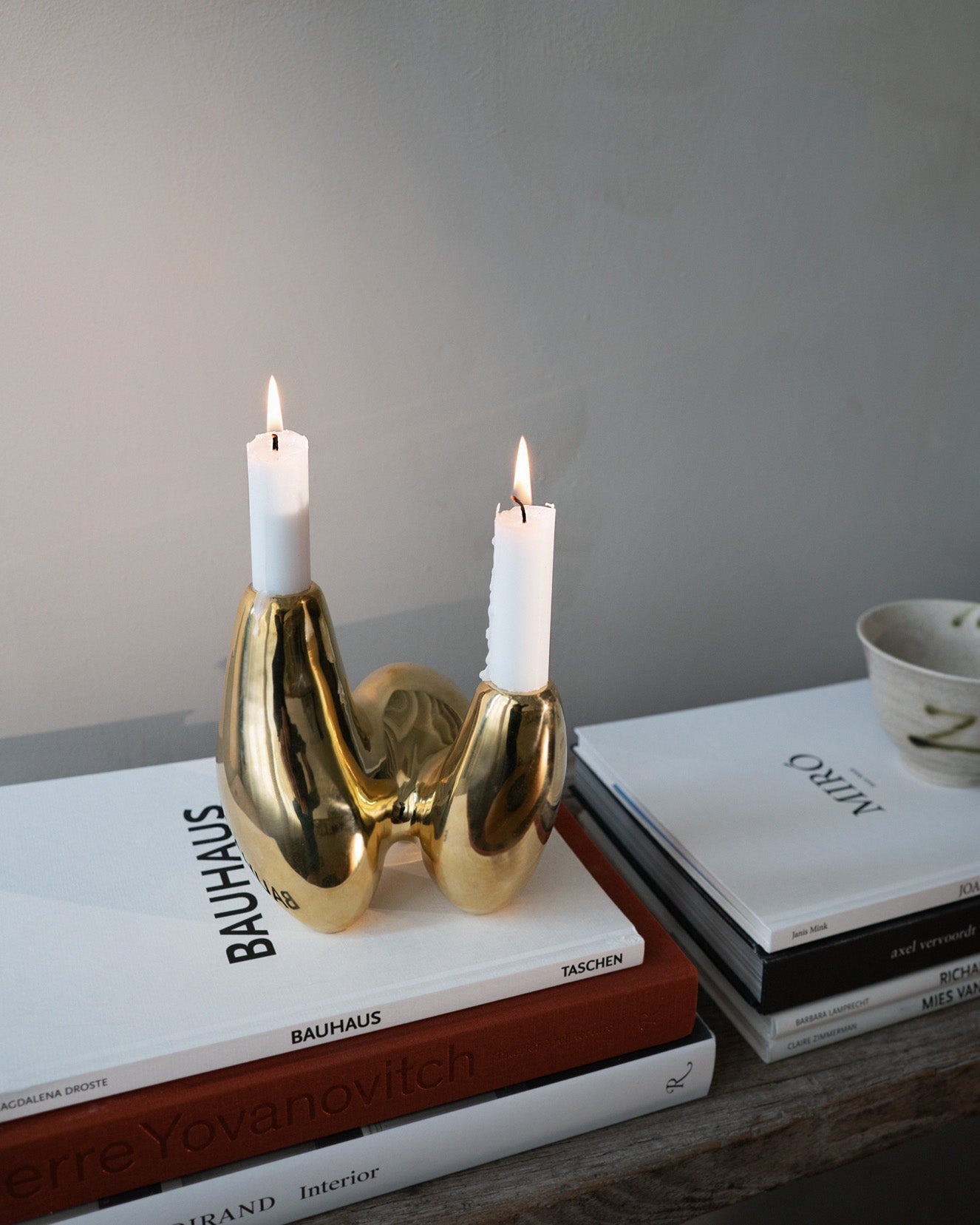 Hein Studio Unity Candleholder - Brass