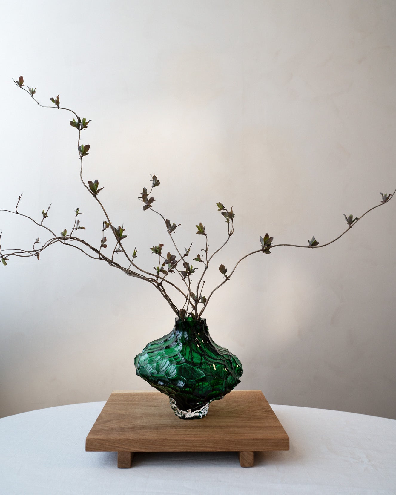 Hein Studio Canyon Vase - Large - Green