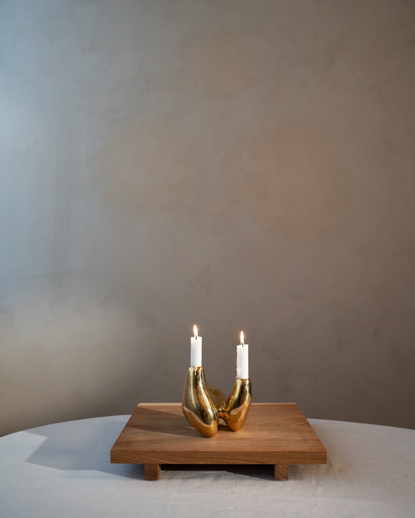 Hein Studio Unity Candleholder - Brass