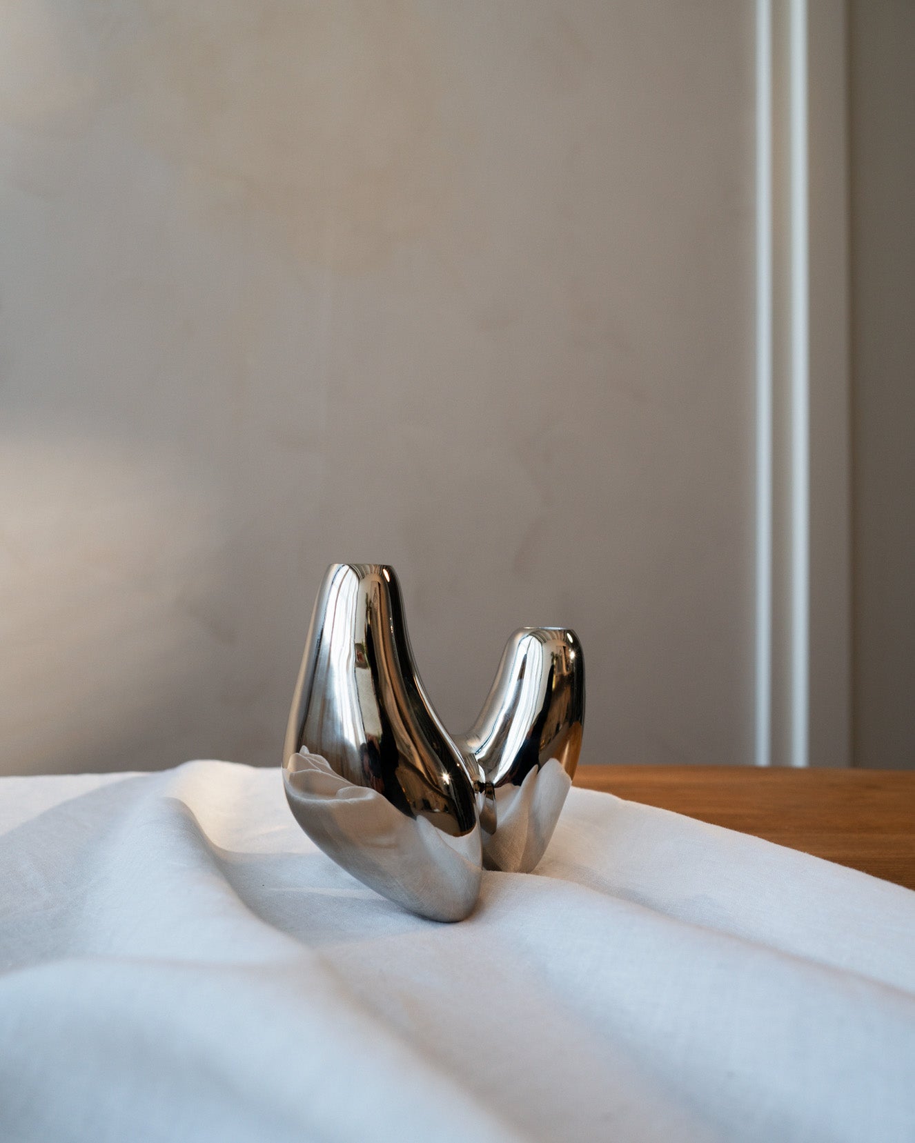 Hein Studio Unity Candleholder - Titanium