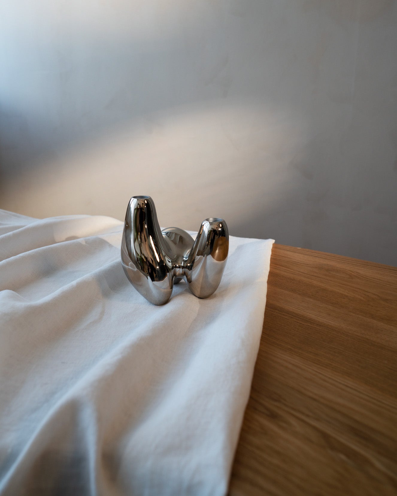 Hein Studio - Unity Candleholder - Titanium