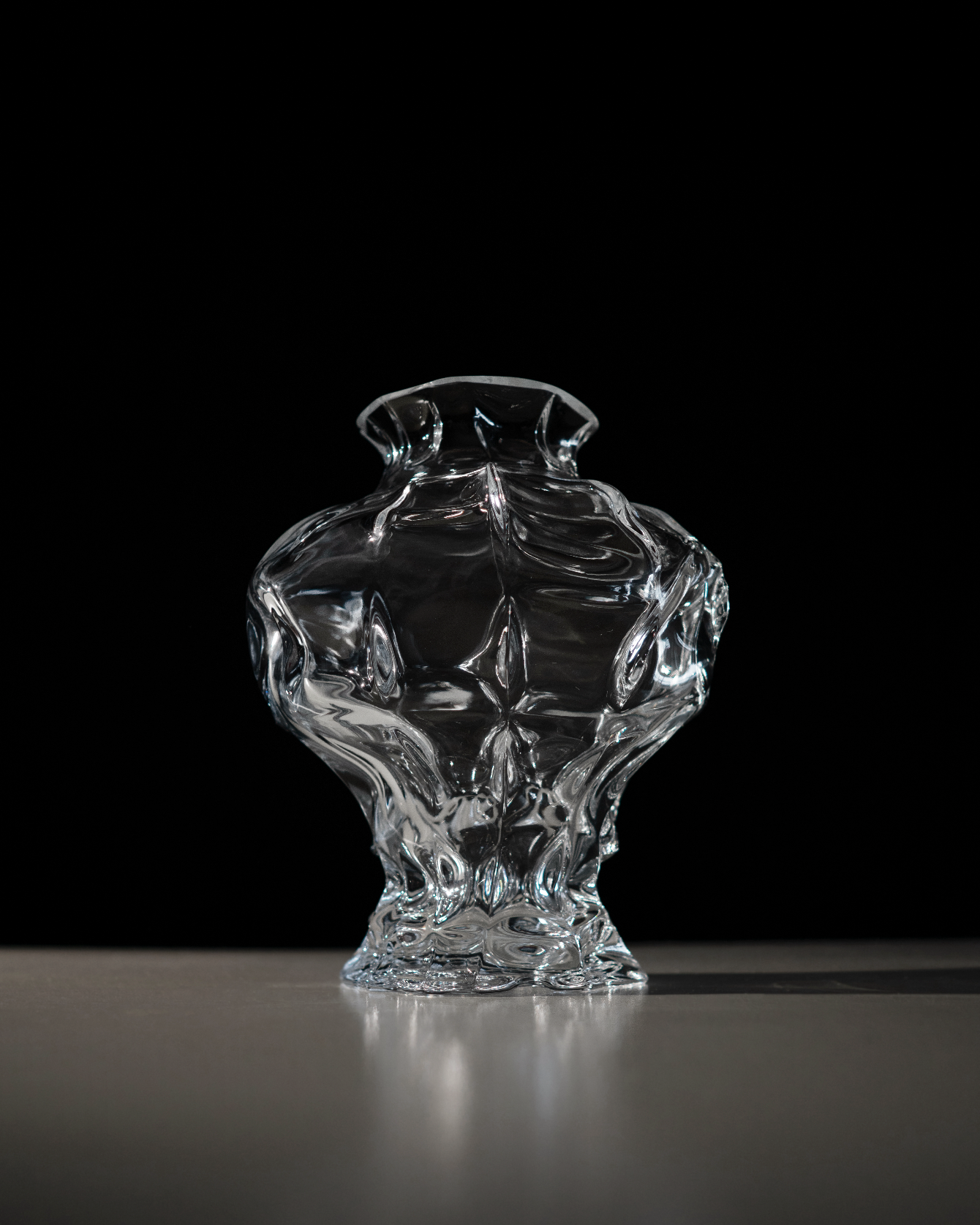 Hein Studio - Ammonit Vase - Clear