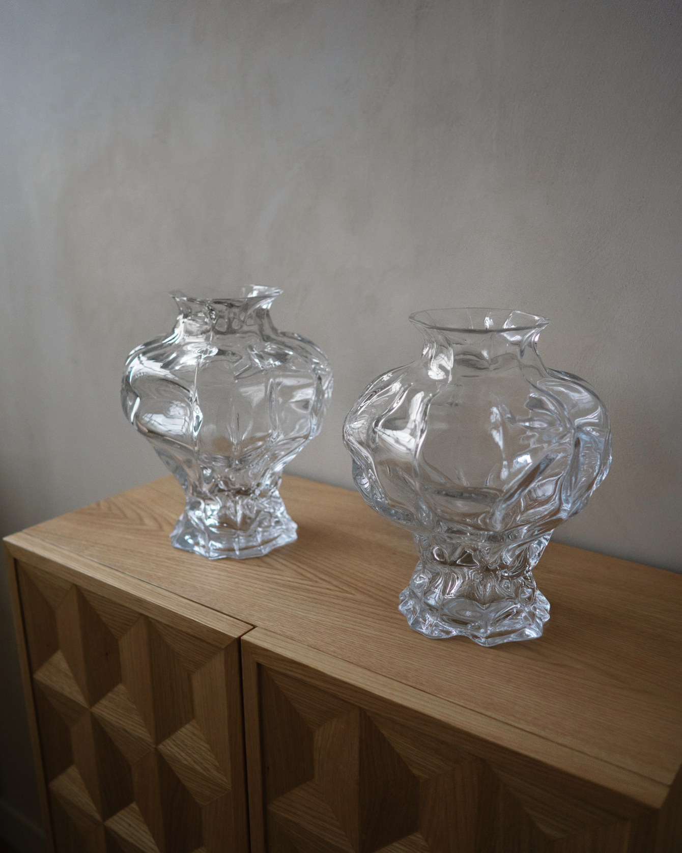 Hein Studio - Ammonit Vase - Clear