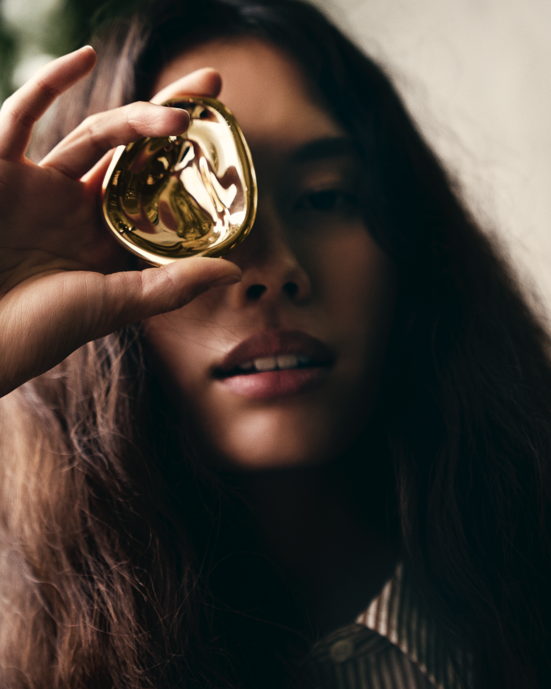 Hein Studio Ripple Hook - Small - Brass