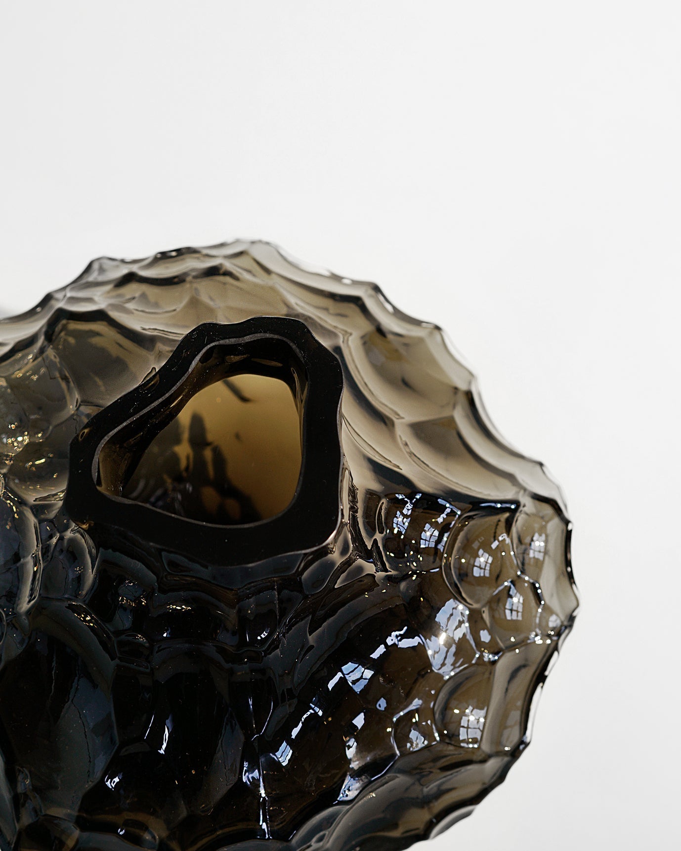 Hein Studio - Canyon Vase - Large - New Smoke