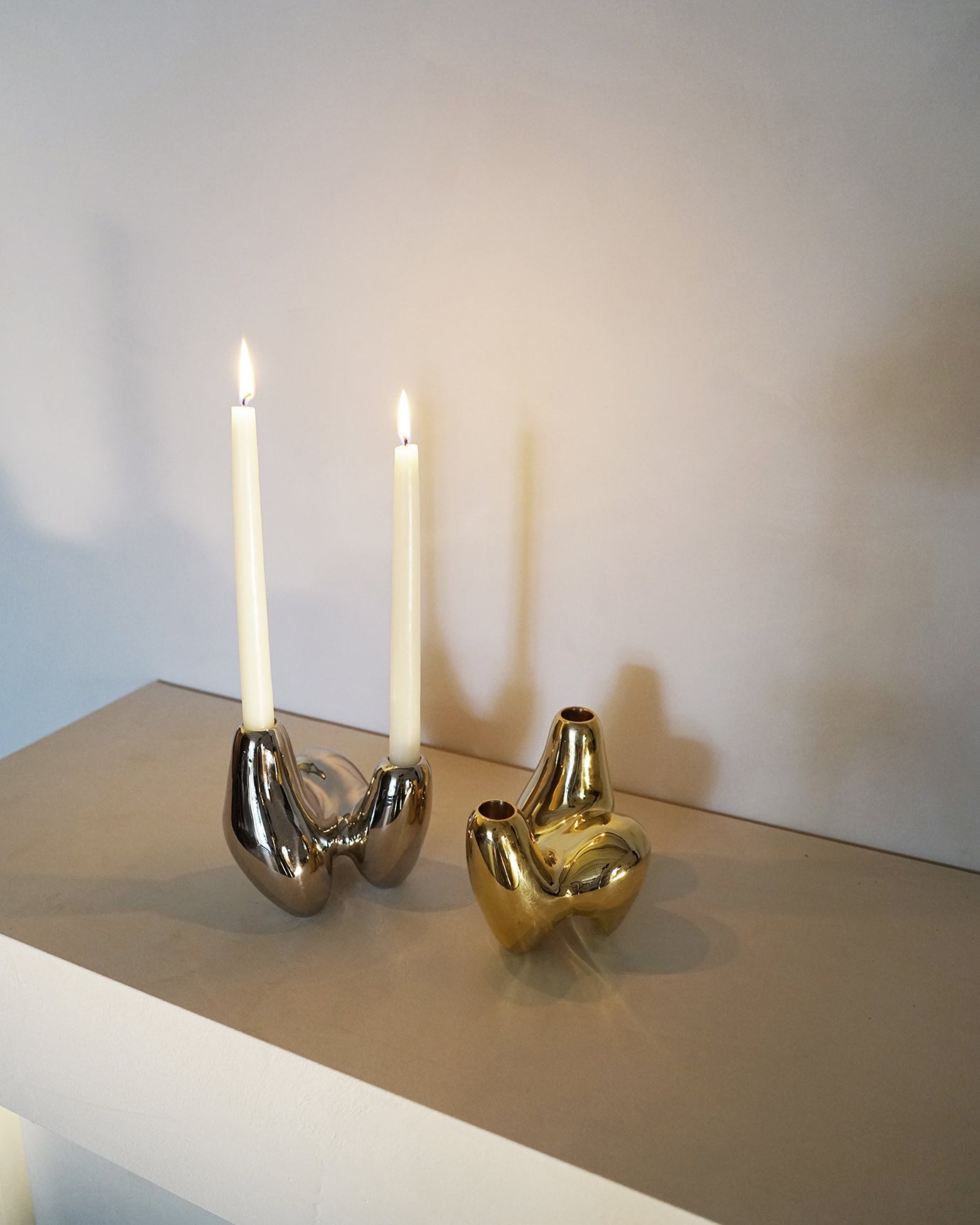 Hein Studio Unity Candleholder - Brass