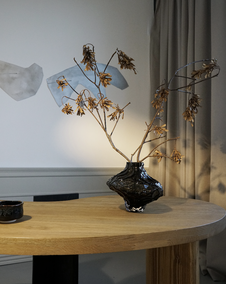 Hein Studio - Canyon Vase - Large - New Smoke