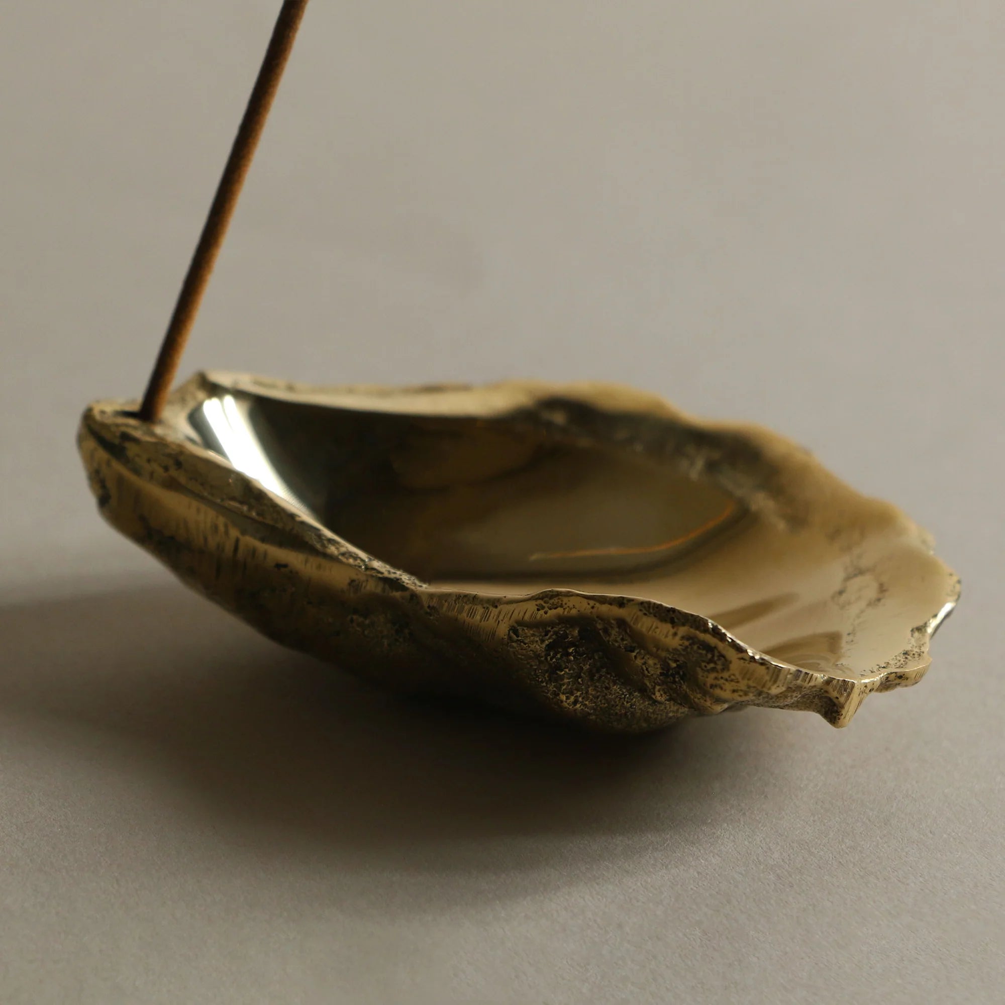 Corey Ashford Oyster Incense Holder - Brass