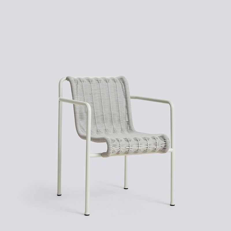 HAY - Palissade Cord Dining Armchair - Sky Grey - PRE ORDER