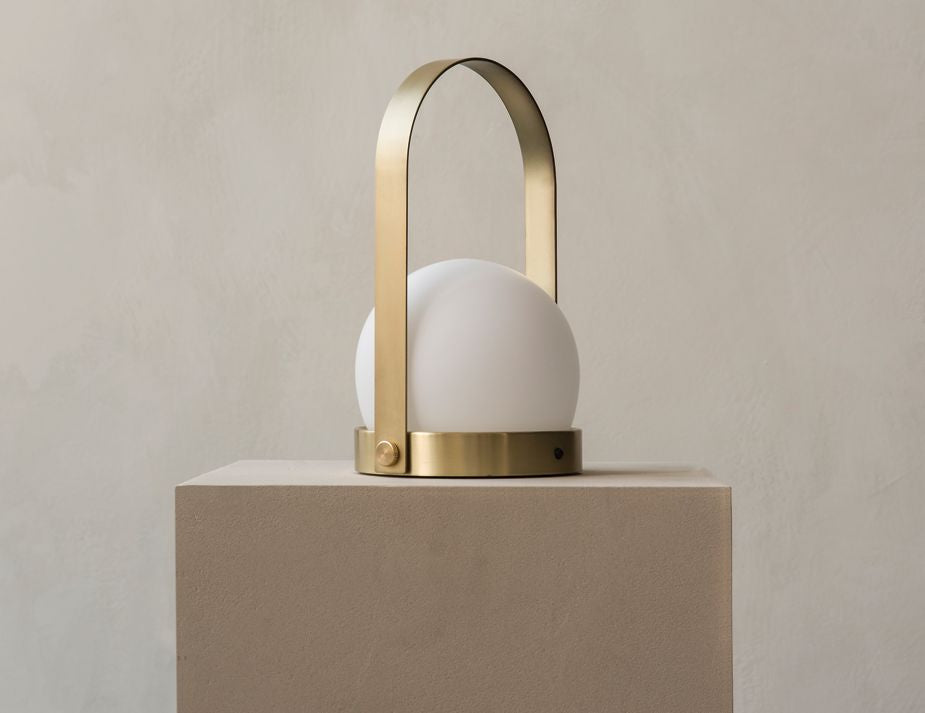 AUDO - Carrie LED Lamp - Brushed brass