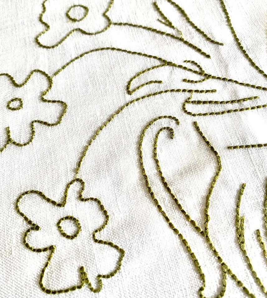 Little nordic sol -Bloom mos green placemat