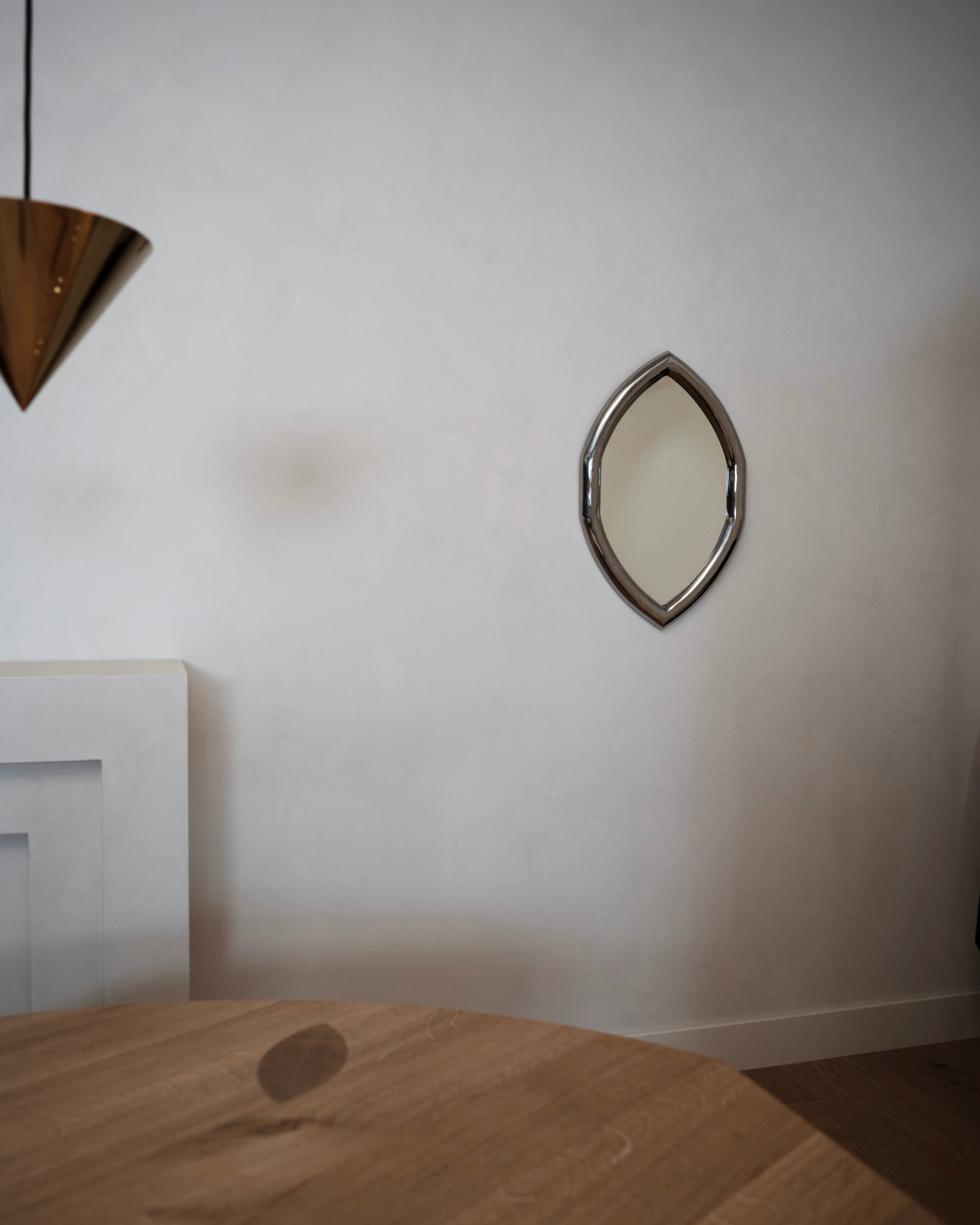 Hein Studio Iris Mirror - Titanium