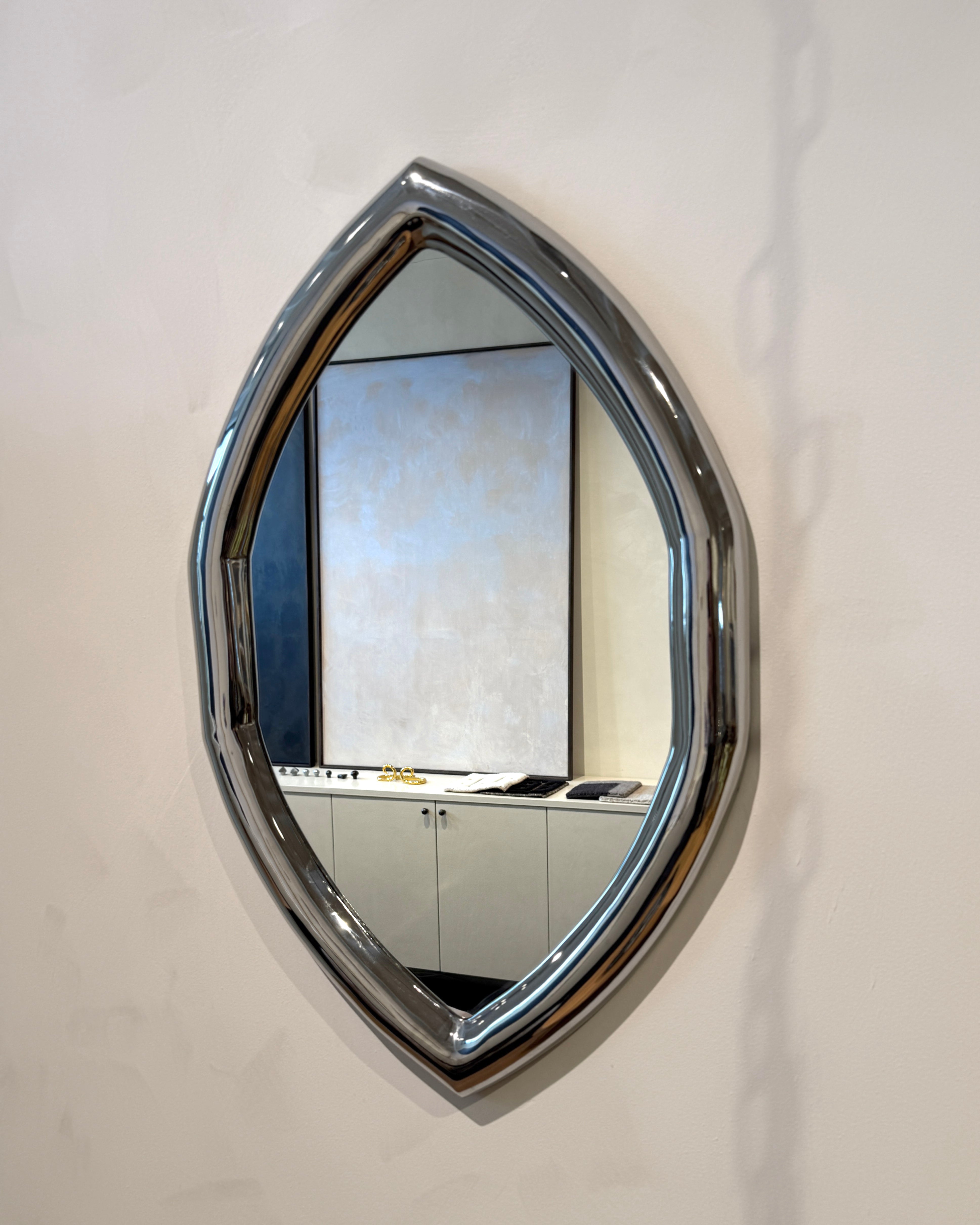 Hein Studio Iris Mirror - Titanium