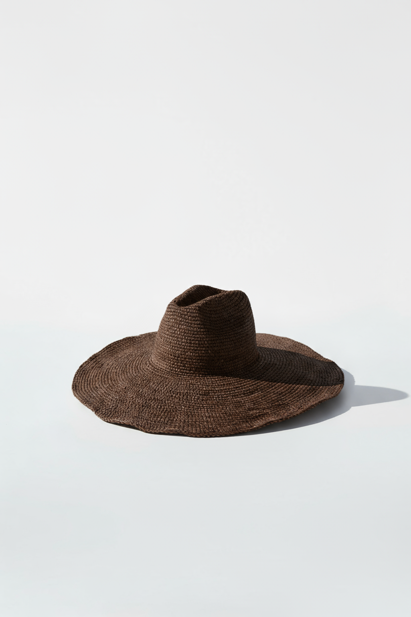 Jace Banu - Ombra Sun Hat - Chocolate