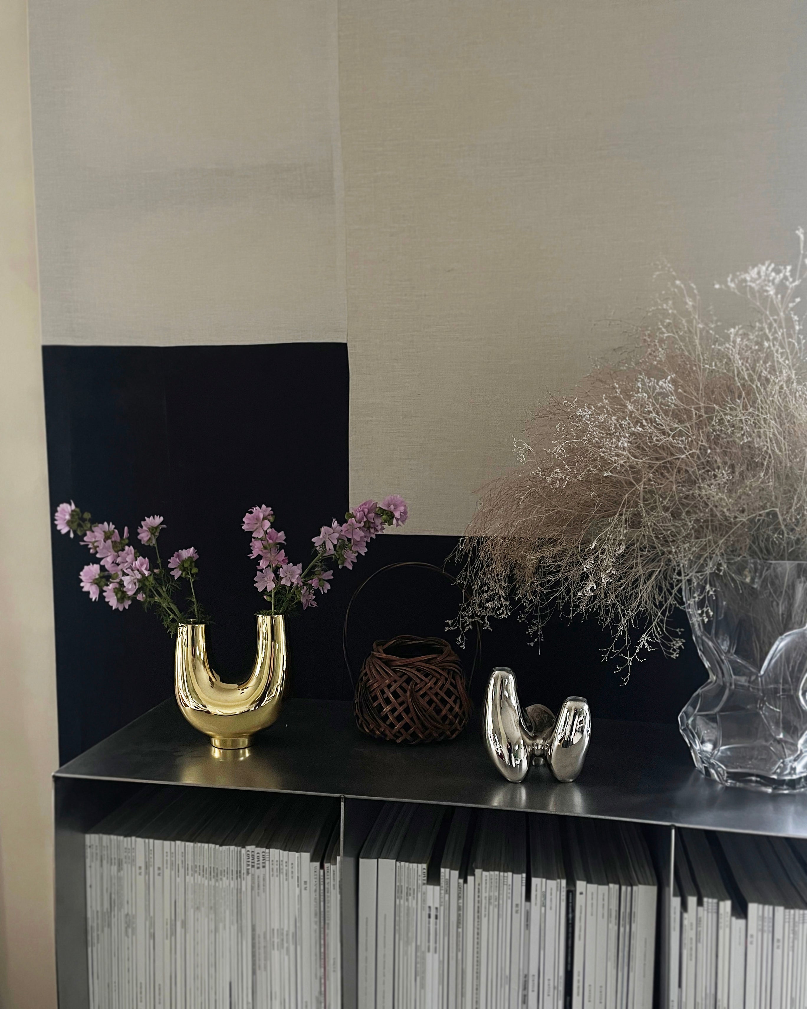 Hein Studio Kazumi Vase - Titanium