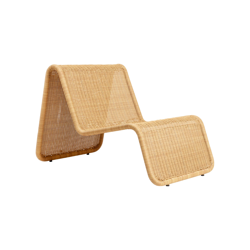 GUBI - P3 Outdoor Lounge Chair - Natural Tone
