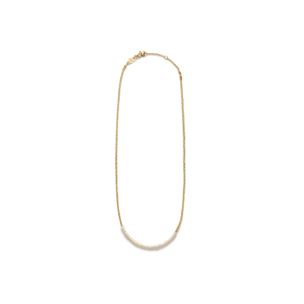 ANNI LU - Slim Pearly Necklace