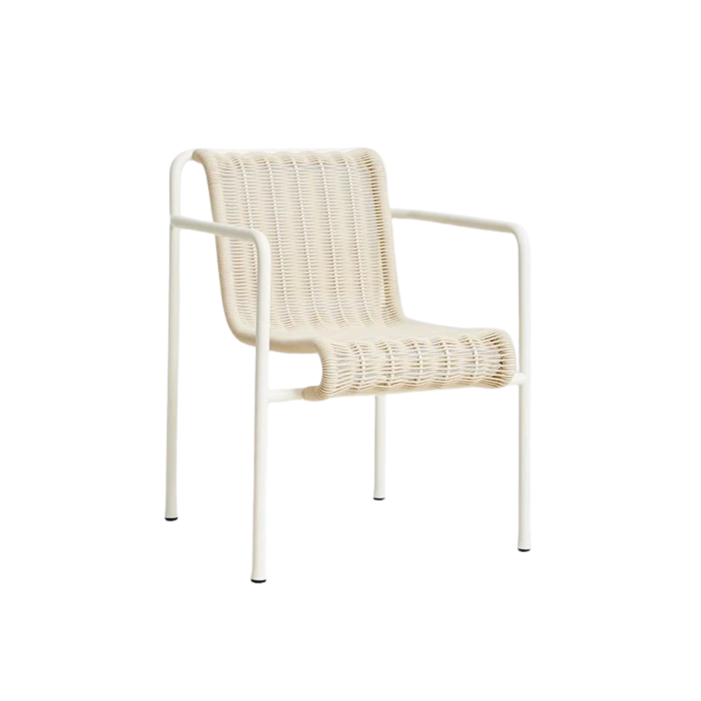 HAY - Palissade Cord Dining Armchair - Cream White - PRE ORDER