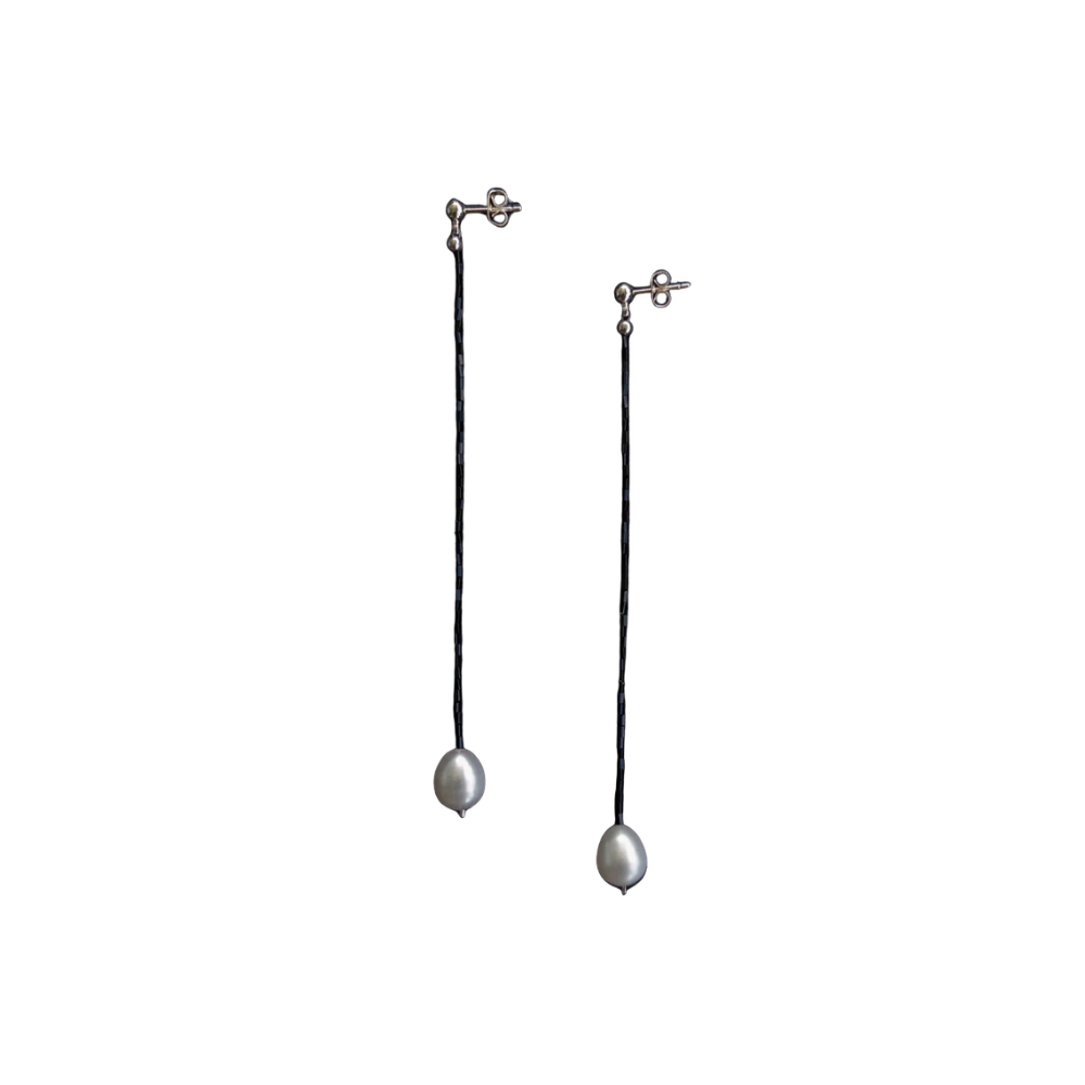 Baby Blue Jewellery - Coltrane Earrings - Lapis