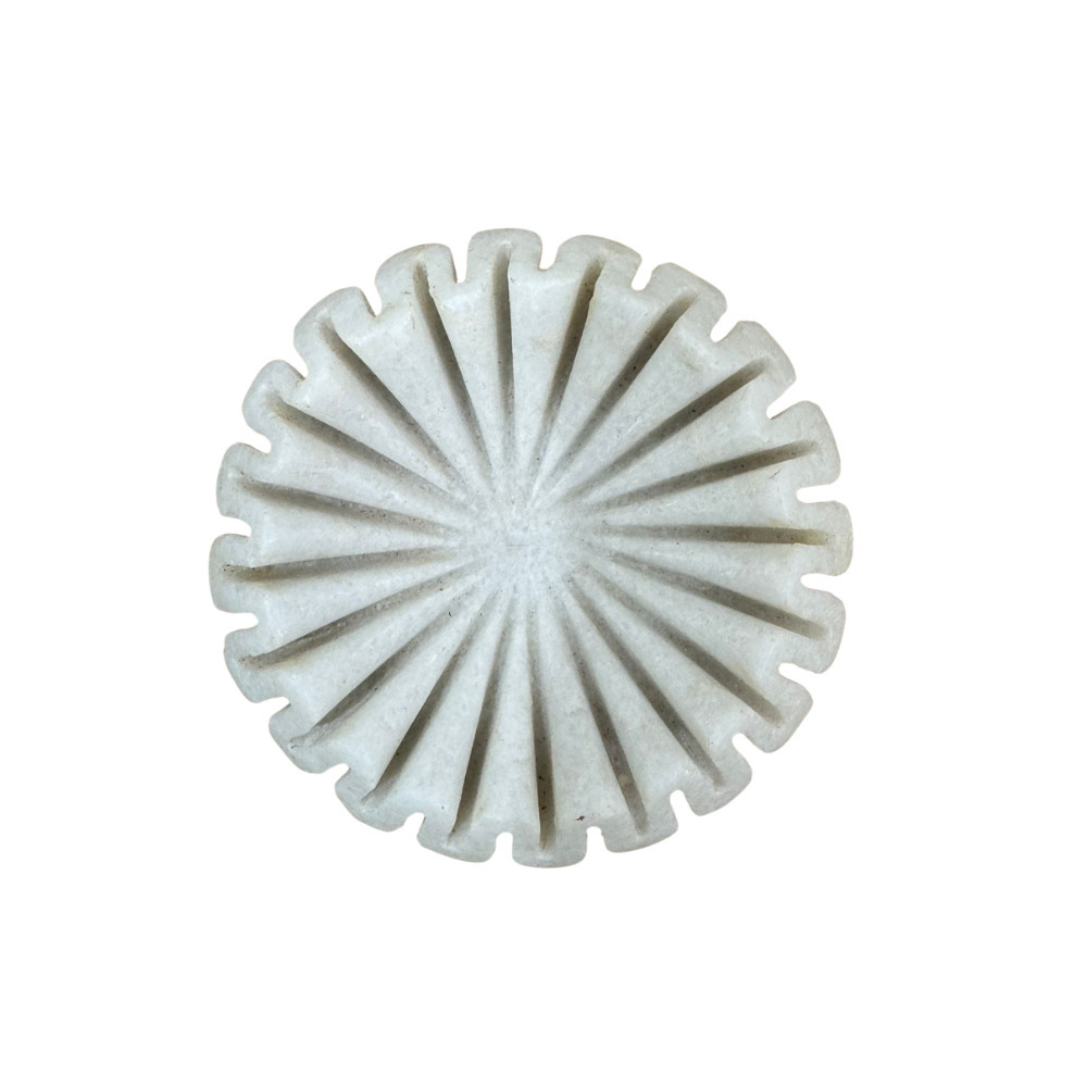 Marble Ruffle Bowl 10cm