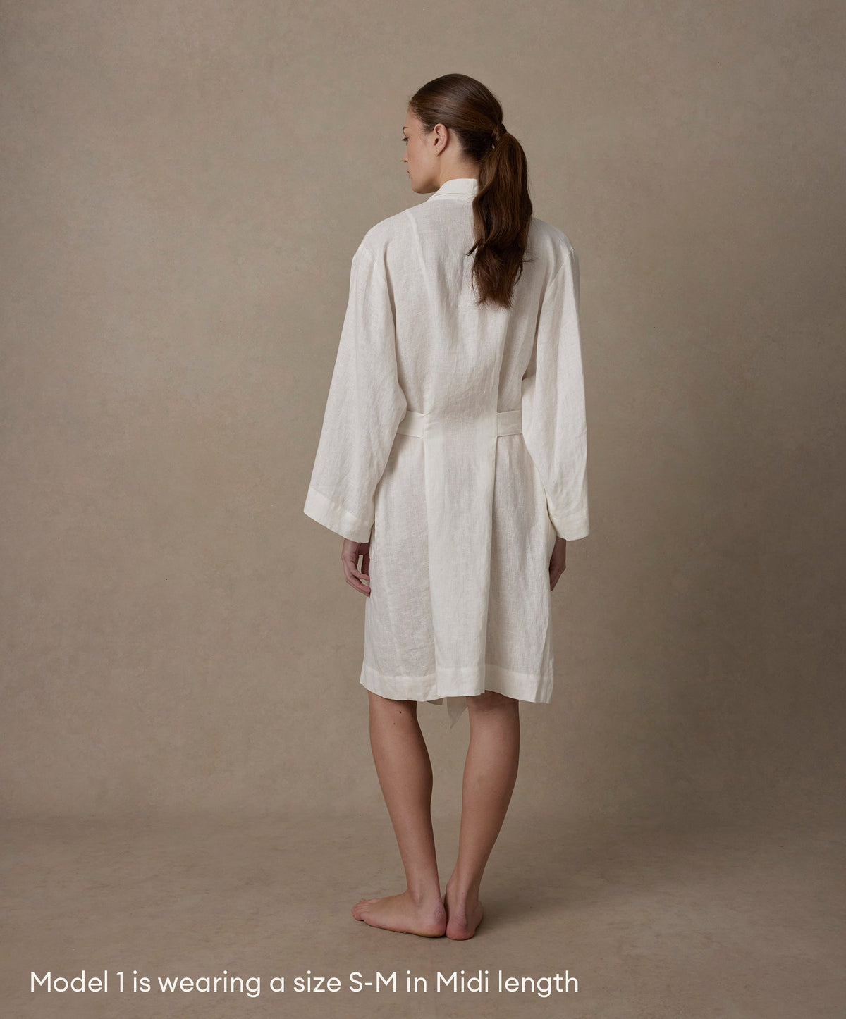 Cultiver - Linen Robe Edition II - Ivory M-L / Full