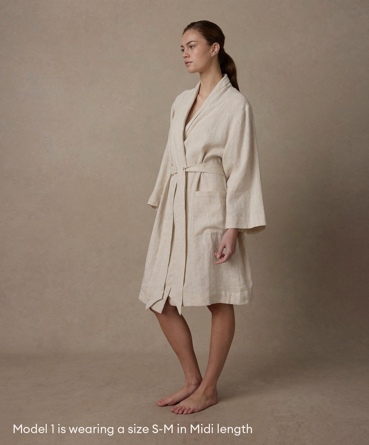 Cultiver - Linen Robe Edition II - Natural M-L / Full
