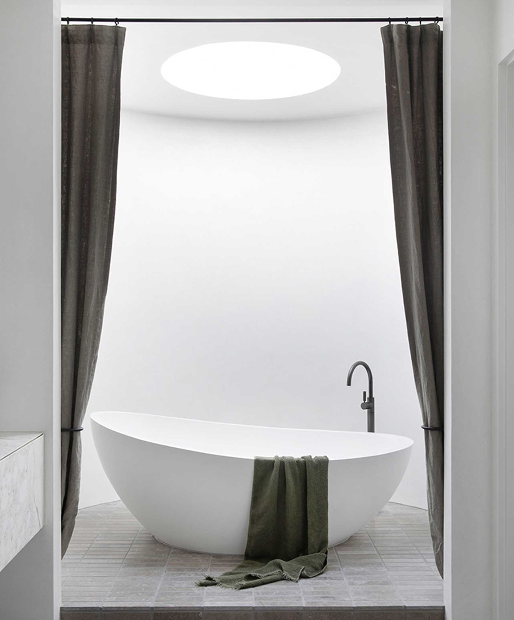 Cultiver Pure Linen Bath Towel - Forest
