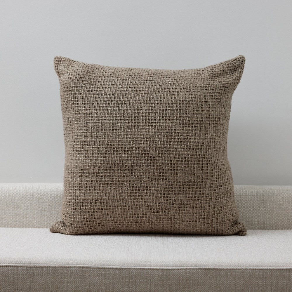 Linen Weave Cushion Rye