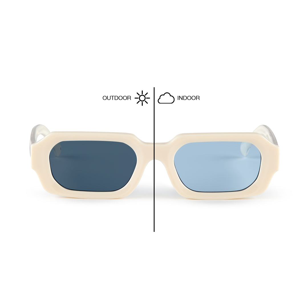 Oscar & Frank - Naken / Cream Blue Photochromic