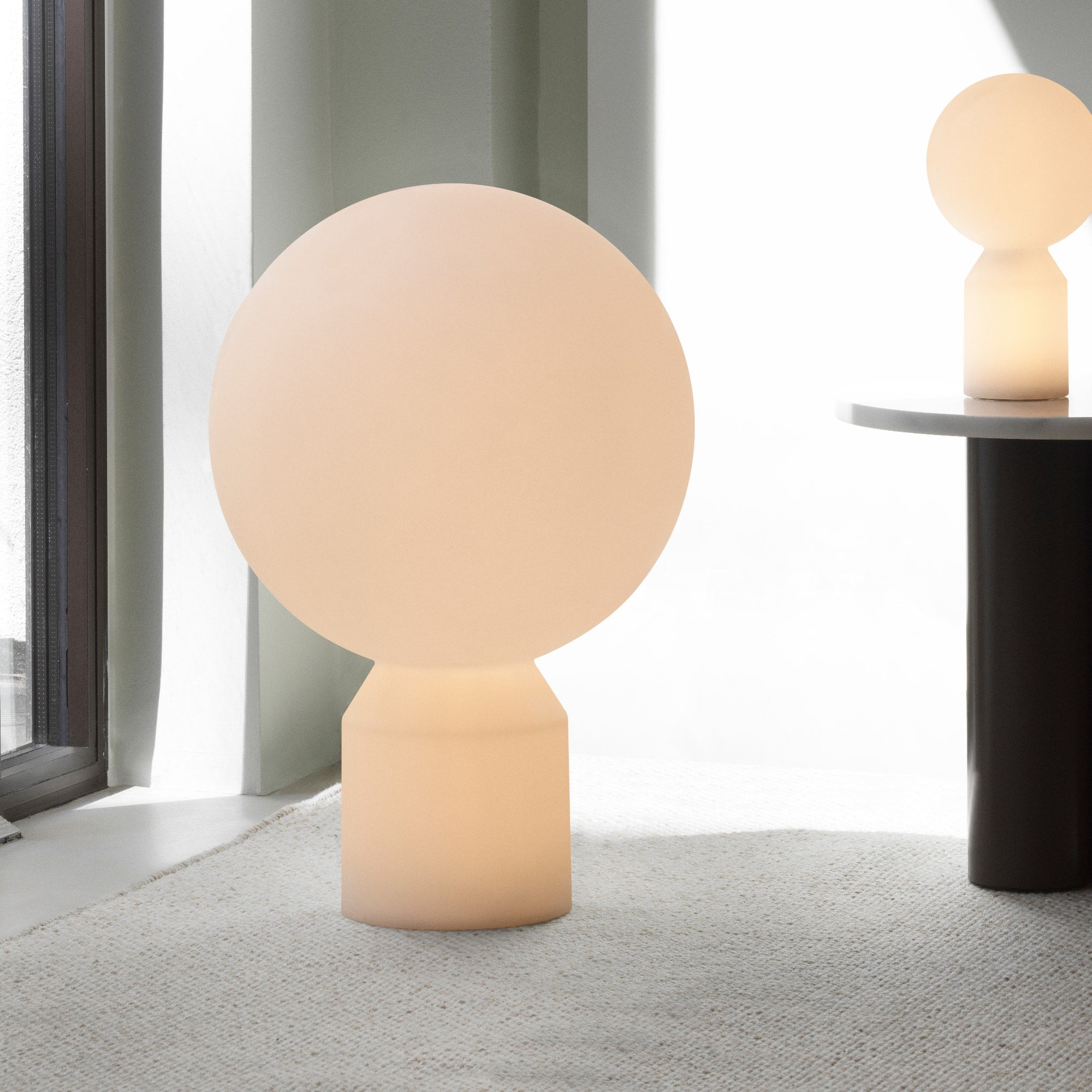 NORMANN COPENHAGEN Yo Portable Floor Lamp - Large - White
