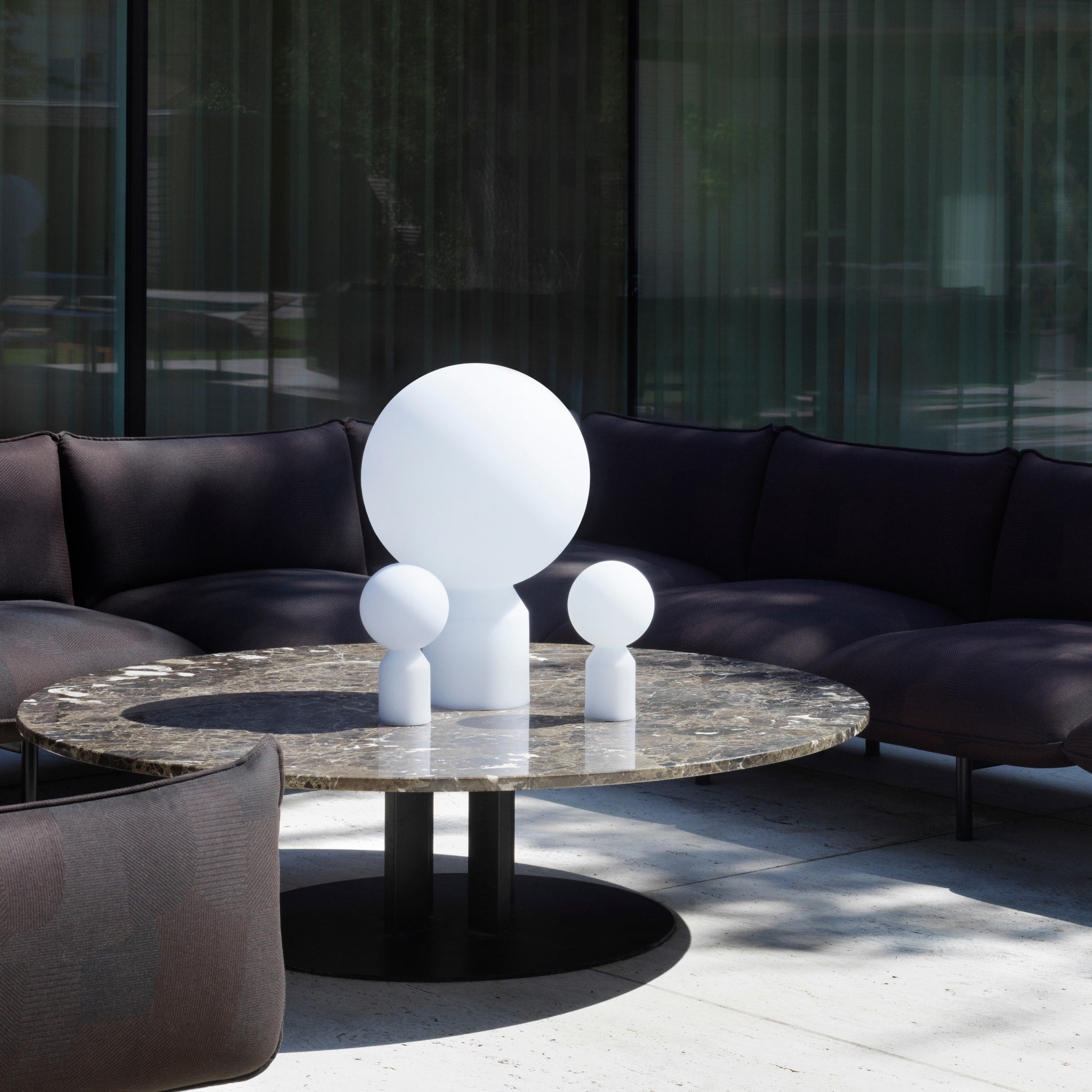 NORMANN COPENHAGEN Yo Portable Floor Lamp - Large - White