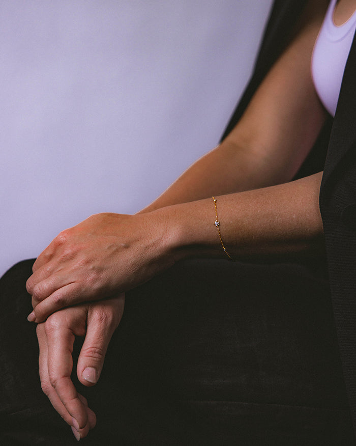 Constellate - Nerva Yellow Gold Bracelet