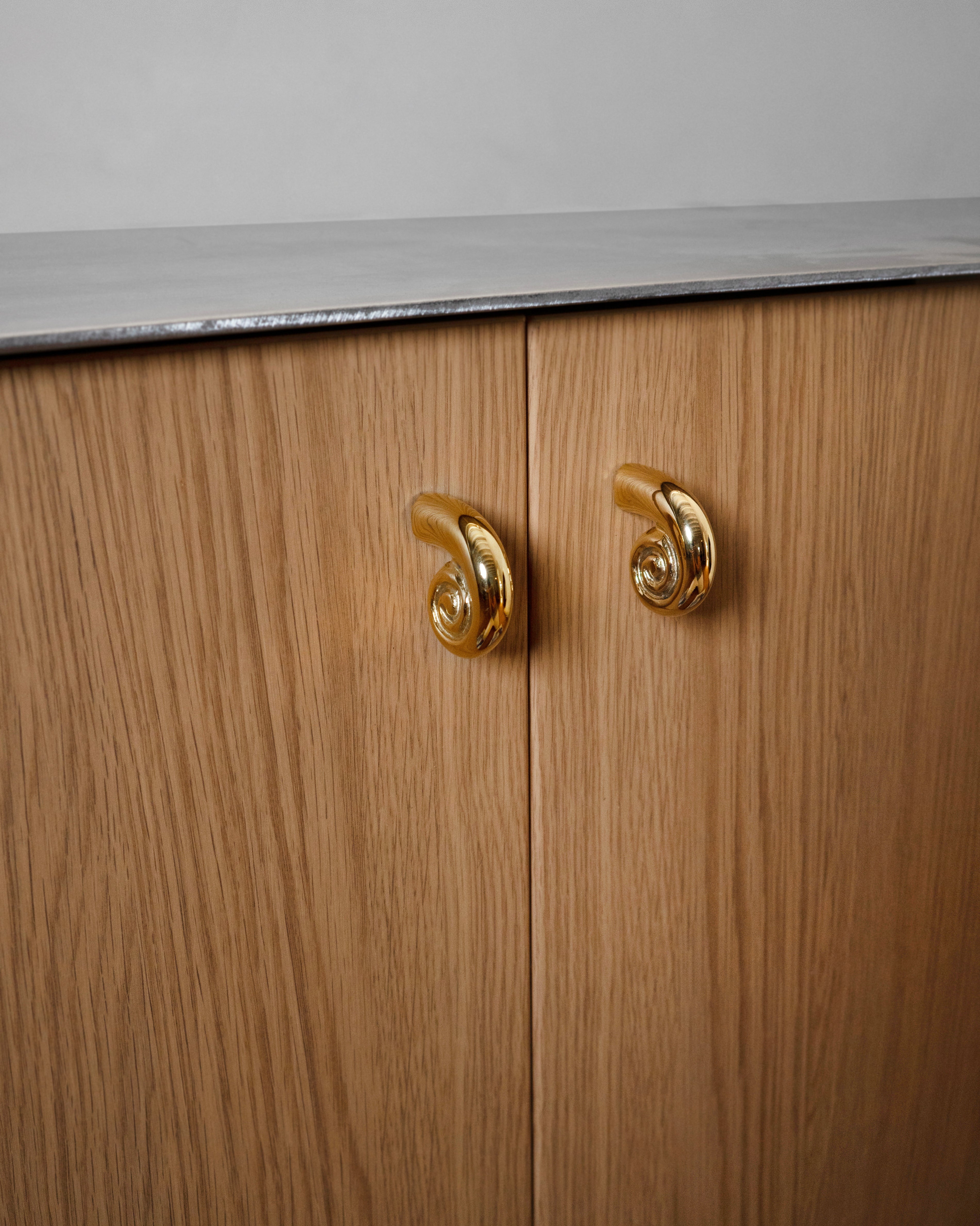 Hein Studio Noelle Knob - Brass