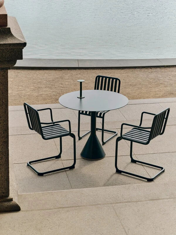 HAY - Palissade Cone Table 90cm - Anthracite