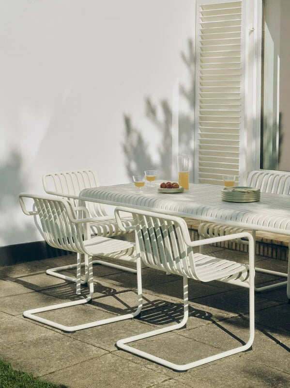 HAY - Palissade Cantilever dining armchair - Cream white