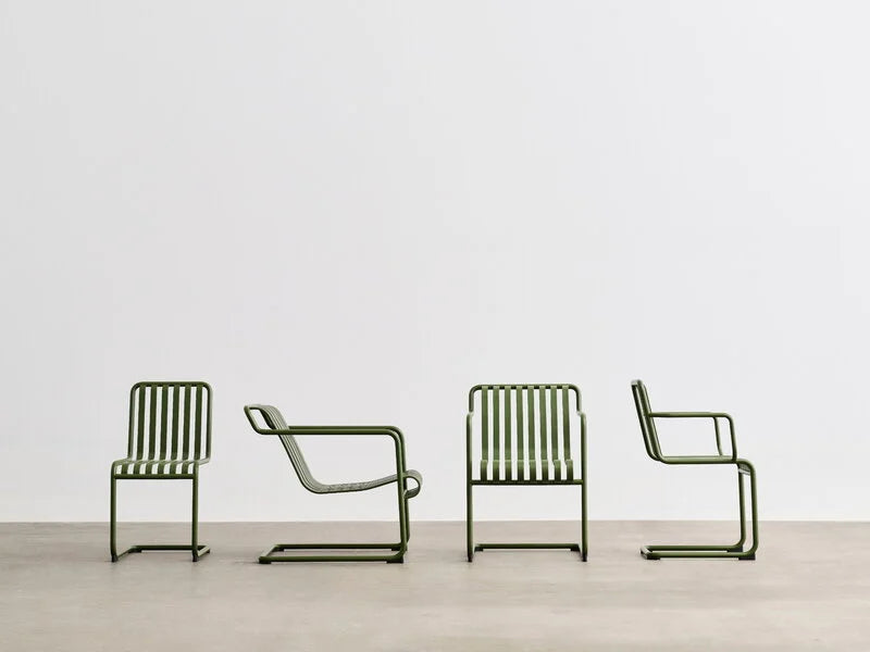 HAY - Palissade Cantilever chair - Olive