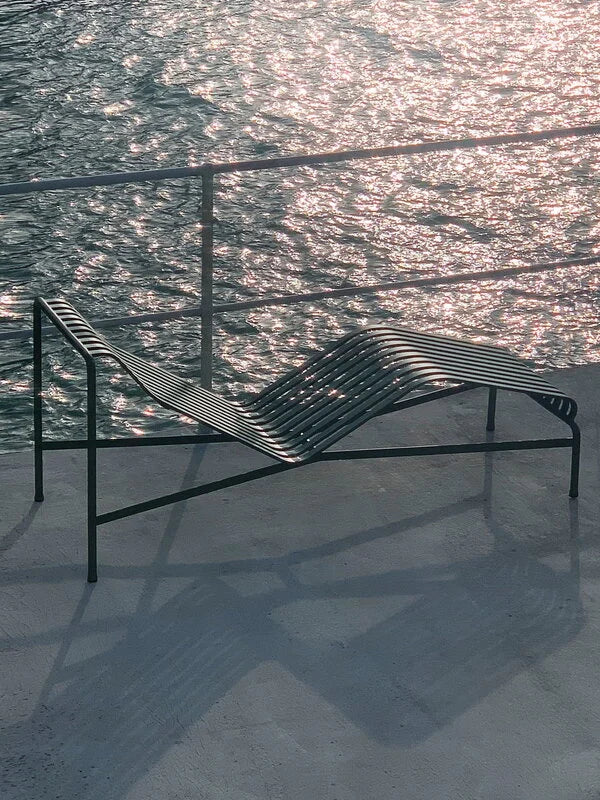 HAY - Palissade Chaise Longue - Anthracite