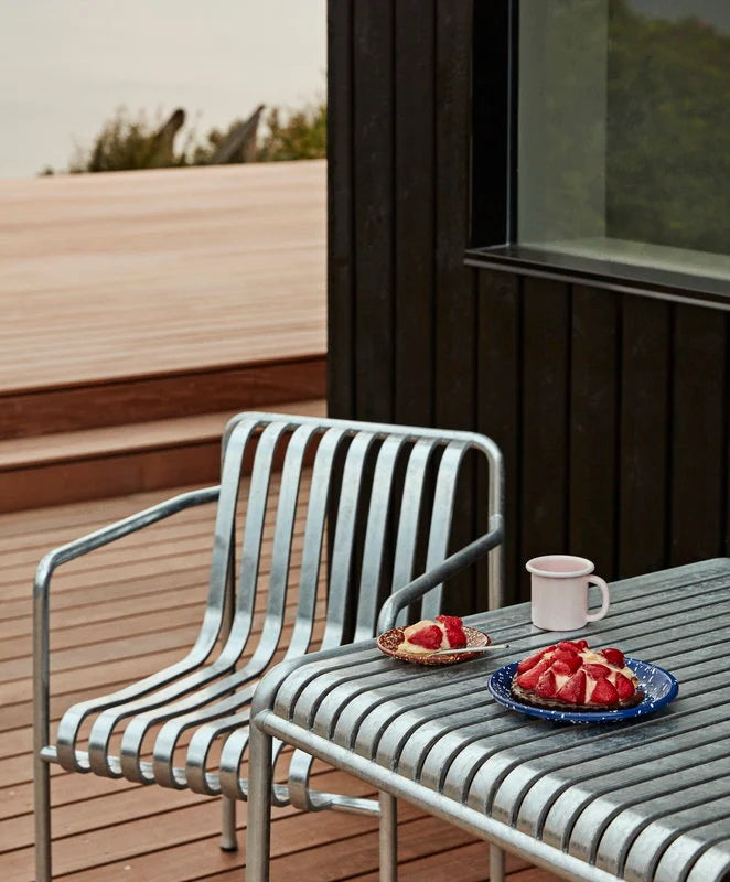 HAY - Palissade Armchair - Hot Galvanised
