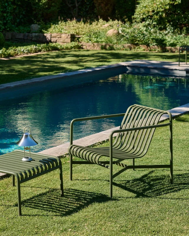 HAY - Palissade Lounge Chair - Low - Olive