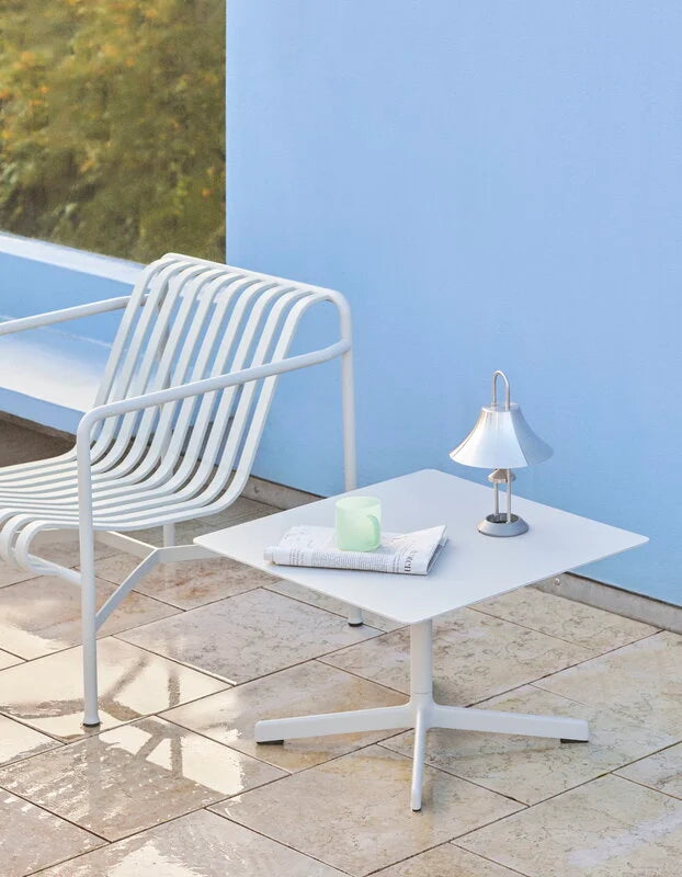 HAY - Palissade Lounge Chair - Low - Sky Grey