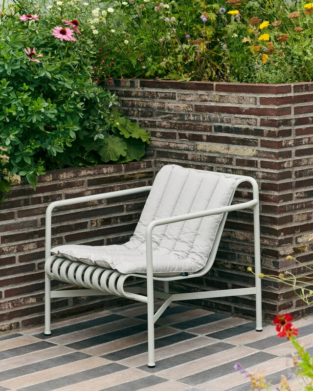 HAY - Palissade Lounge Chair - Low - Sky Grey
