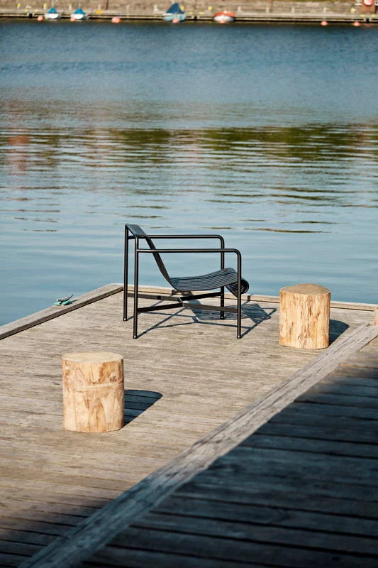 HAY - Palissade Lounge Chair - Low - Anthracite